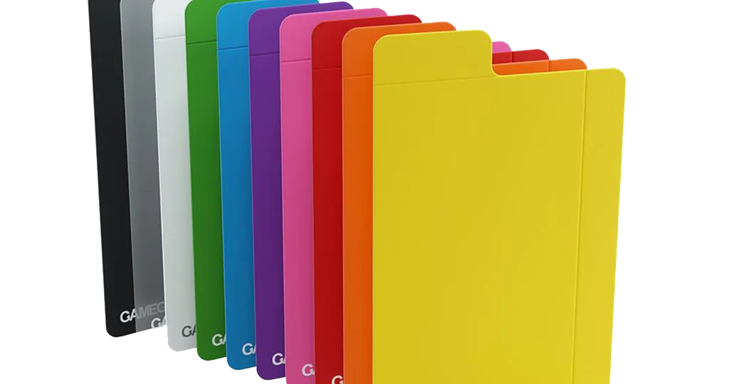 Separador para cartas multicolores