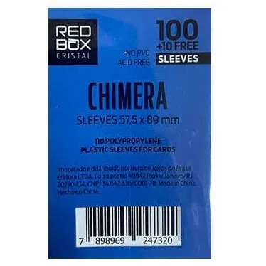 Fundas Redbox Chimera Cristal (57,5 x 89 mm) - 110 uds.
