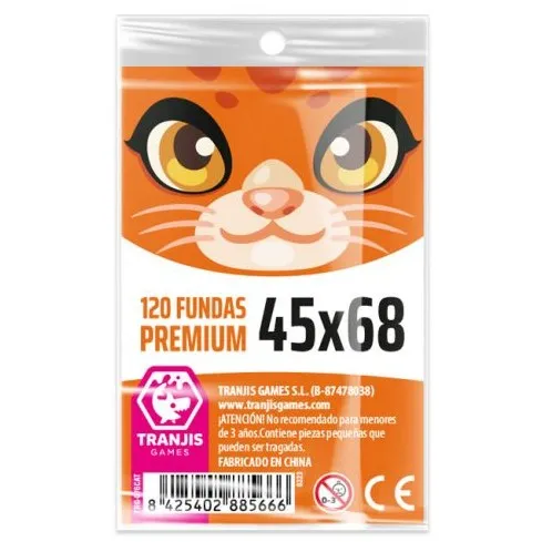[TRG-0030] Fundas Gato Premium (45 x 68 mm) - 120 uds.