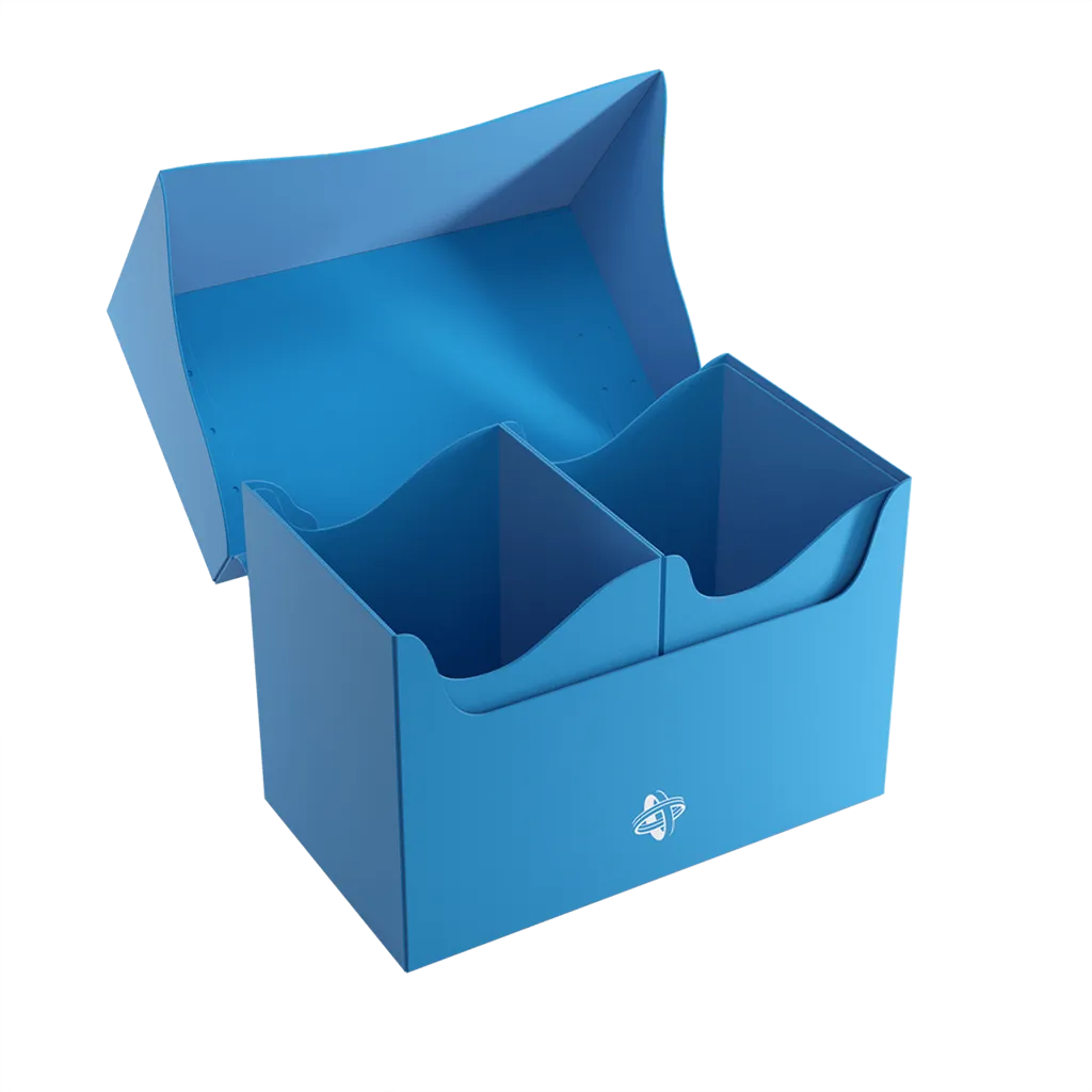 [ASM-0067-AZUL] Portacartas doble - Double deck holder 200+ (Azul)