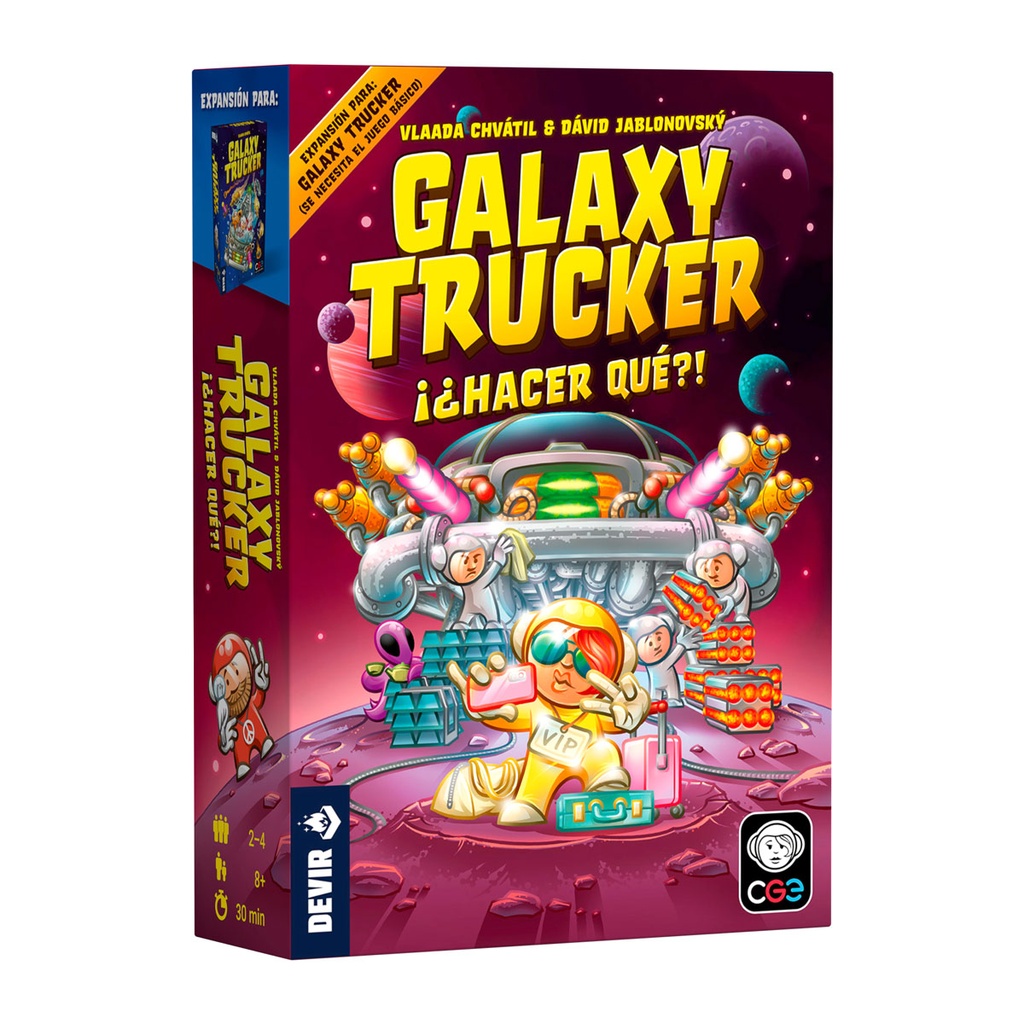 [DEV-0151] Galaxy Trucker - Expansión ¿¡Hacer qué?!